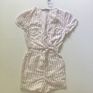NWT Abercrombie and Fitch Romper Women's XS Striped Romper